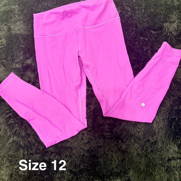 lululemon athletica Pink Leggings - Picture 1 of 1